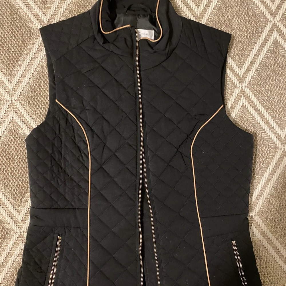 Navy blue vest